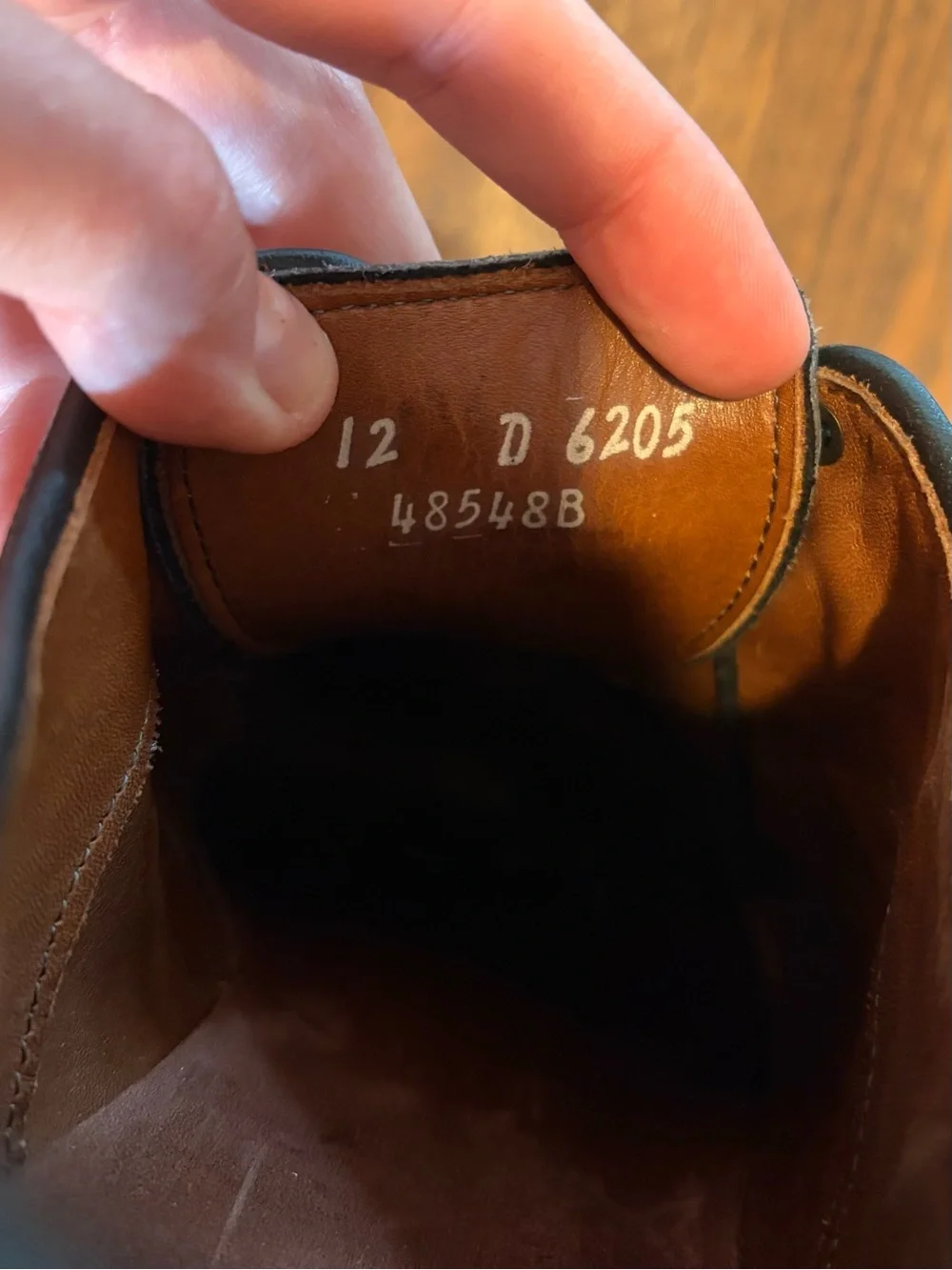 Allen Edmonds 'McAllister' Wingtip Mens Shoes Oxford Sz 12 D 6205 Black Leather